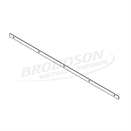 Klämjärn nedre elevatorgummi