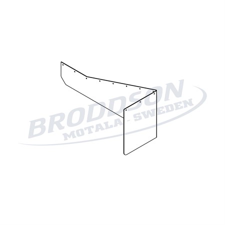 Gummi Sidokjol bakre