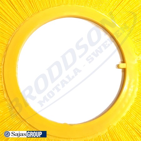 Brush ring 254(10")x915 poly sunline 1 tap