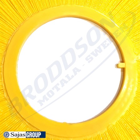 Brush ring 254(10")x700 poly sunline 1 tap