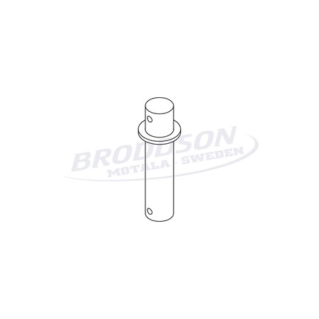 Tapp cylinder ramstyrning Ø30 l=140