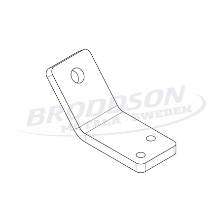 Fäste kätting släpsko nedre