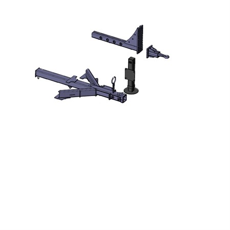 Dragbalk / strängsamlare