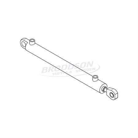 Hydraulcylinder kasplåt