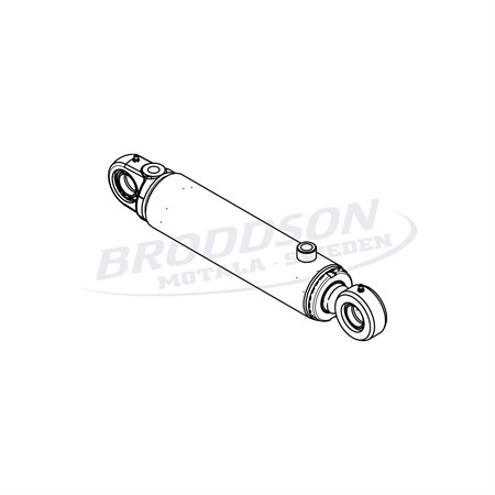 Hydraulcylinder ramstyrning