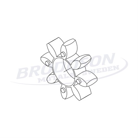 Rotex 38-64 SH-D Kuggkrans T-Pur G